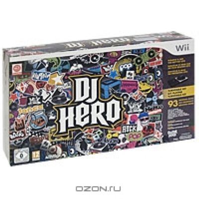   Microsoft XBox 360 DJ Hero Turntable Kit ( +      