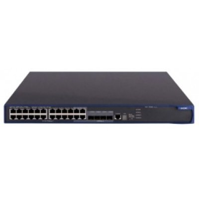 HP JD377A  5500-24G Switch, 24x10/100/1000 + 4x10/100/1000 or SFP + 2 module slots, Manag