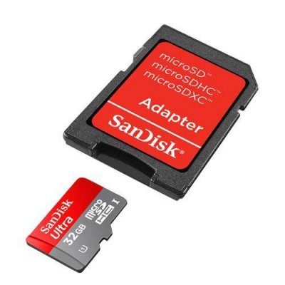   32Gb - Sandisk Ultra - Micro Secure Digital HC Class 10 SDSDQU-032G-U46A  