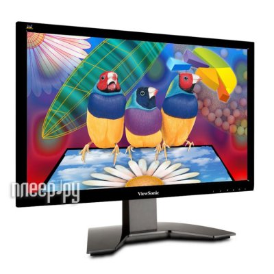  18.5" Viewsonic VA1912-LED black (LED, LCD, 1366x768, 5 ms, 170/160, 250 cd/m, 1000:1, DVI