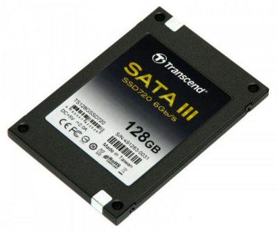   HDD 128Gb SSD Transcend 720 (TS128GSSD720, SATA-III, 2.5", MLC)