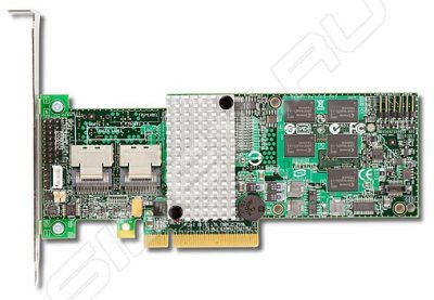  LSI MegaRAID SAS9260-8I (PCI-E 2.0 x8, LP,SAS6G, RAID 0,1,10,5,6, 8port (2*intSFF8087),51