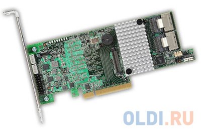  LSI MegaRAID SAS9260-8I (PCI-E 2.0 x8, LP,SAS6G, RAID 0,1,10,5,6, 8port (2*intSFF8087),51