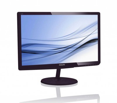  23" Philips 234E5QHSB/00(01) Black-Cherry (IPS, LED, LCD, Wide, 1920x1080, 5 ms, 178/178,