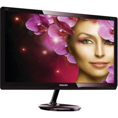  21.5" Philips 224E5QSB/00(01) Black-Cherry [ 1920x1080, IPS, LED, LCD, Wide, 1920x1080, 14 m