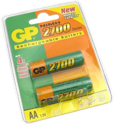  GP 270AAHC (1,2V) 2700mAh 2  size AA