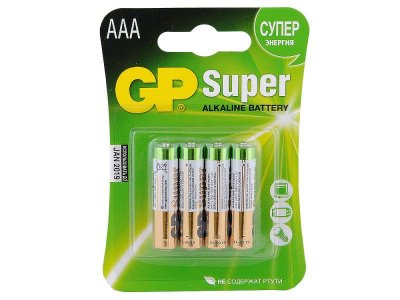  GP Super Alkaline (LR03-AAA) (A4 )