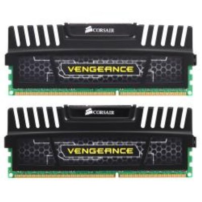  DDR3 16384Mb 1600MHz Corsair (CMZ16GX3M2A1600C10) RTL Unbuffered, 10-10-10-27, with Vengeance