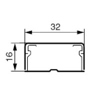   Legrand DLPLUS 1   2,1  32X16   30804