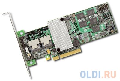 LSI MegaRAID SAS 9266-8I KIT  SAS LSI00296 (PCI-E 2.0 x8, LP, SAS6G, RAID 0,1,10,5,6, 8por