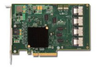 LSI SAS 9201-16I SGL  SAS LSI00244 (PCI-E 2.0 x8, SAS6G, 16port (4*intSFF8087), .