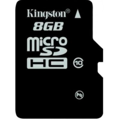   8Gb - Kingston - Micro Secure Digital HC Class 10 SDC10/8GBSP (!)