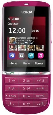   Nokia 300 Asha Pink