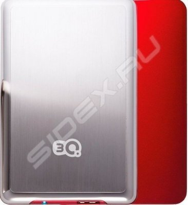   500Gb 3Q Glaze Shiny Hairline 2 Portable HDD External 2.5" (3QHDD-T200MH-HR500), USB3.0