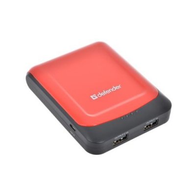  Defender ExtraLife 10400 (2xUSB 2.1A, 10400mAh, 3 , Li-Ion)