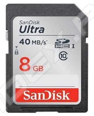   microSDHC 8Gb Class10 Sandisk SDSDQUI-008G-U46 Ultra + SD Adapter 30MB/s