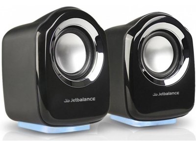  Jetbalance (JB-109) Black (2x2.5W)   USB