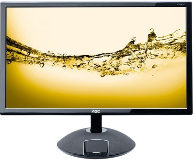  23" AOC E2343Fi Glossy-Black FullHD LED (2GTG)ms 16:9 HDMI M/M 20M:1 250cd USB iPhone dockin