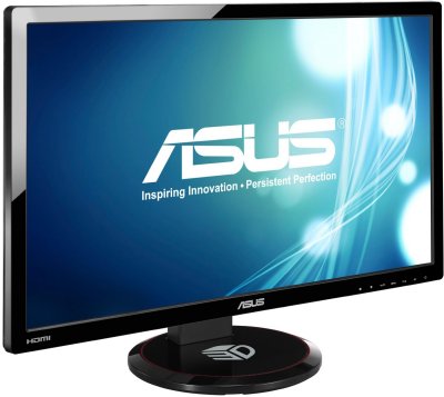 A27" MONITOR ASUS VG278HE BK (LCD, Wide, 1920x1080, D-Sub, Dual link DVI, HDMI, 2D/3D)