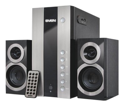  SVEN MS-1000 2.1 Black (2x15W +Subwoofer 30W)