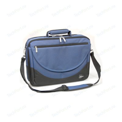  Sumdex PON-302NV Double Compartment Computer Brief 15.4" navy