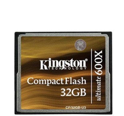   Compact Flash Card Kingston 32Gb "CF/32GB-U3" "Ultimate 600x" (Retail)