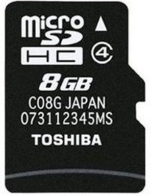   Toshiba microSDHC 8Gb Class4 (THN-M102K0080M2)