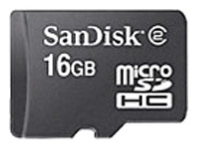   SanDisk MicroSDHC 16GB Class 2