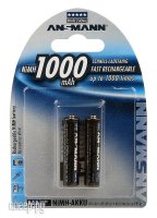  AAA - Ansmann R03 1000 mAh Ni-MH (2 )