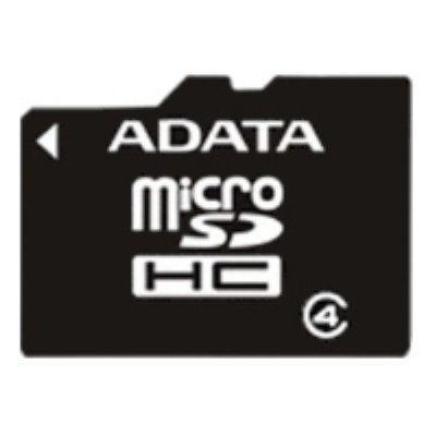   ADATA MicroSDHC 4GB Class 2 + SD adapter