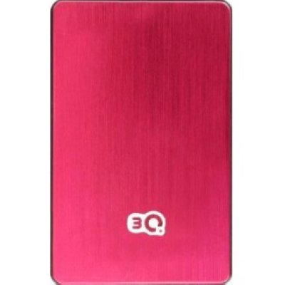     2.5" 500Gb 3Q Alu-mini (3QHDD-T223M-RB500) USB3.0 5400rpm Red