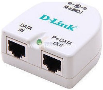  D-Link (DPE-101GI) PoE Gigabit injector (10/100/1000 Mbps Data-In, 10/100/1000 Mbps PoE-Out