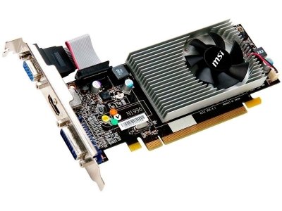  MSI R5450-MD1GD3/LP PCI Express 2.1 x16, 1 x ATI Radeon HD 5450, 64-., 650 , 1024 M