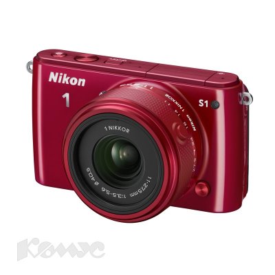  NIKON 1 J1 10-30 VR KIT (White) (10.1Mpx, 27-81mm, 3x, F3.5-5.6,JPG/RAW, SD/SDXC, 3.0",