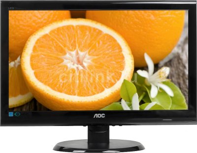  AOC 19.5" e2050Swda Glossy-Black TN LED 5ms 16:9 DVI M/M 20M:1 250cd