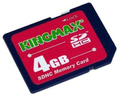   Kingmax micro SDHC Card Class 6 4GB