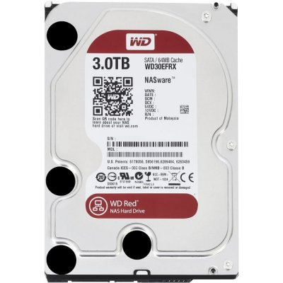 WESTERN DIGITAL   3.5" 3.0Tb SATA III, 64 Mb, IntelliPower WD Red Pro Original WD3001FFSX